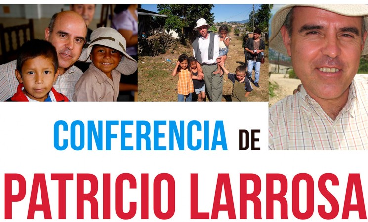 Conferencia de Patricio Larrosa, de Acoes (ONG candidata al Princesa de Asturias), este sábado