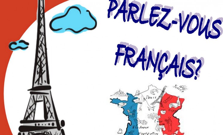 Cartel del Taller Municipal de Francés en Mengíbar