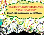 Autobuses especiales para la Feria de Jaén desde Mengíbar