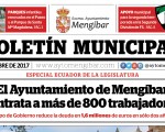 Boletín Municipal de Mengíbar - Especial del ecuador de la legislatura