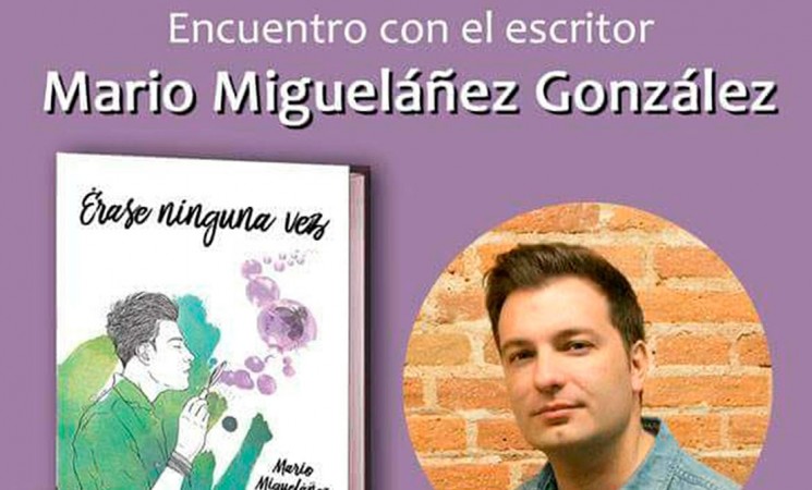 Encuentro literario con Mario Migueláñez, el miércoles 8 de noviembre