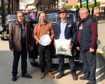 El XVIII Encuentro de vehículos históricos Ciudad de Andújar hace escala en Mengíbar