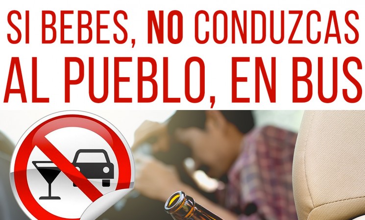Romería de Mengíbar 2019: Campaña 'Si bebes, no conduzcas. Al pueblo, en bus'