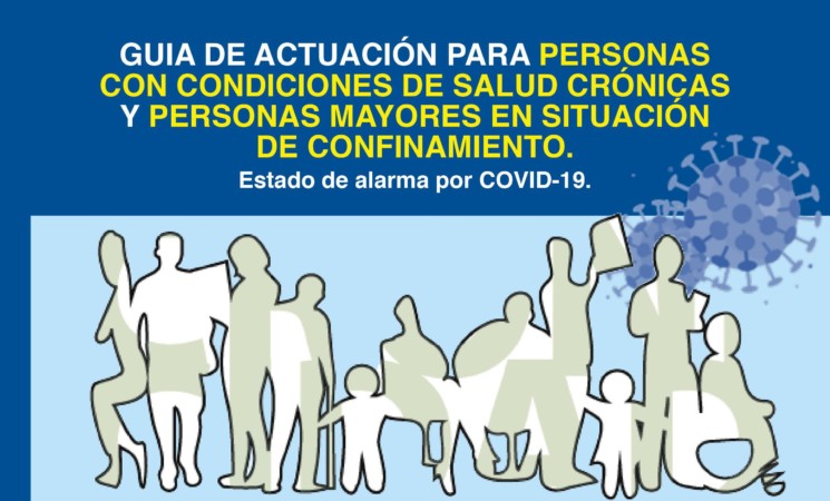 Coronavirus: Guía de actuación para personas con condiciones de salud crónicas y personas mayores en situación de confinamiento del Ministerio de Sanidad