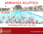Clases de gimnasia acuática en la Piscina Municipal de Mengíbar, a partir del 6 de julio de 2020