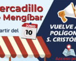 El Mercadillo de Mengíbar regresará al polígono de San Cristóbal este miércoles, 10 de junio de 2020