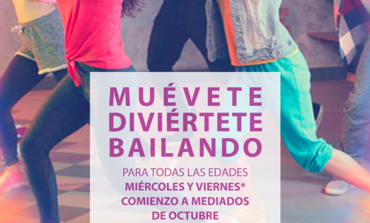 Nuevo taller municipal ‘Muévete y diviértete bailando’ en Mengíbar