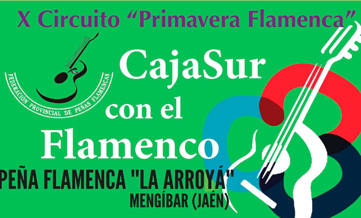 Recital de flamenco con Miguel Tena y Patrocinio Hijo en la Casa de la Cultura de Mengíbar, el 28 de mayo de 2021