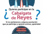 Abierta la inscripción de menores para participar en Cabalgata de Reyes 2022