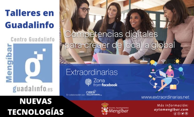 Nuevos talleres de Marketing Digital en el Centro Guadalinfo de Mengíbar