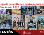 El Ayuntamiento de Mengíbar reparte en los centros educativos del municipio palomitas y cuadernillo educativo por San Antón 2022