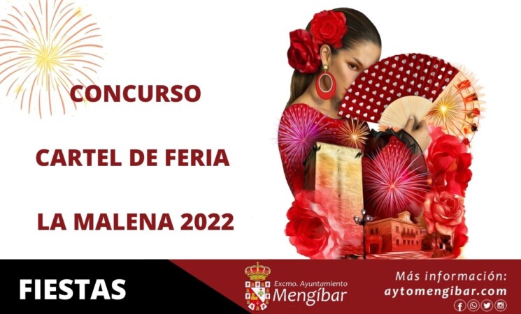 Concurso del cartel anunciador de la Feria y Fiestas de Mengíbar en honor de Santa María Magdalena 2022