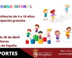 Gymkana Infantil este próximo sábado, 30 de abril de 2022, en Mengíbar