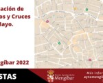 Ubicación de Cruces y Patios de Mayo 2022