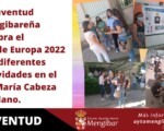 La juventud mengibareña celebra el Día de Europa 2022
