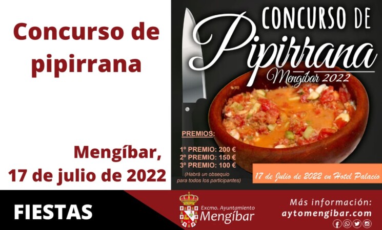 Concurso de pipirrana de Mengíbar 2022