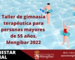 Gimnasia terapéutica para personas mayores de 55 años en Mengíbar (verano 2022)