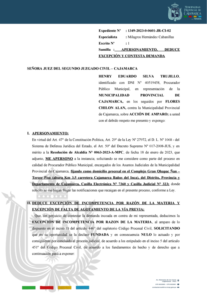 Expediente 1349/2023