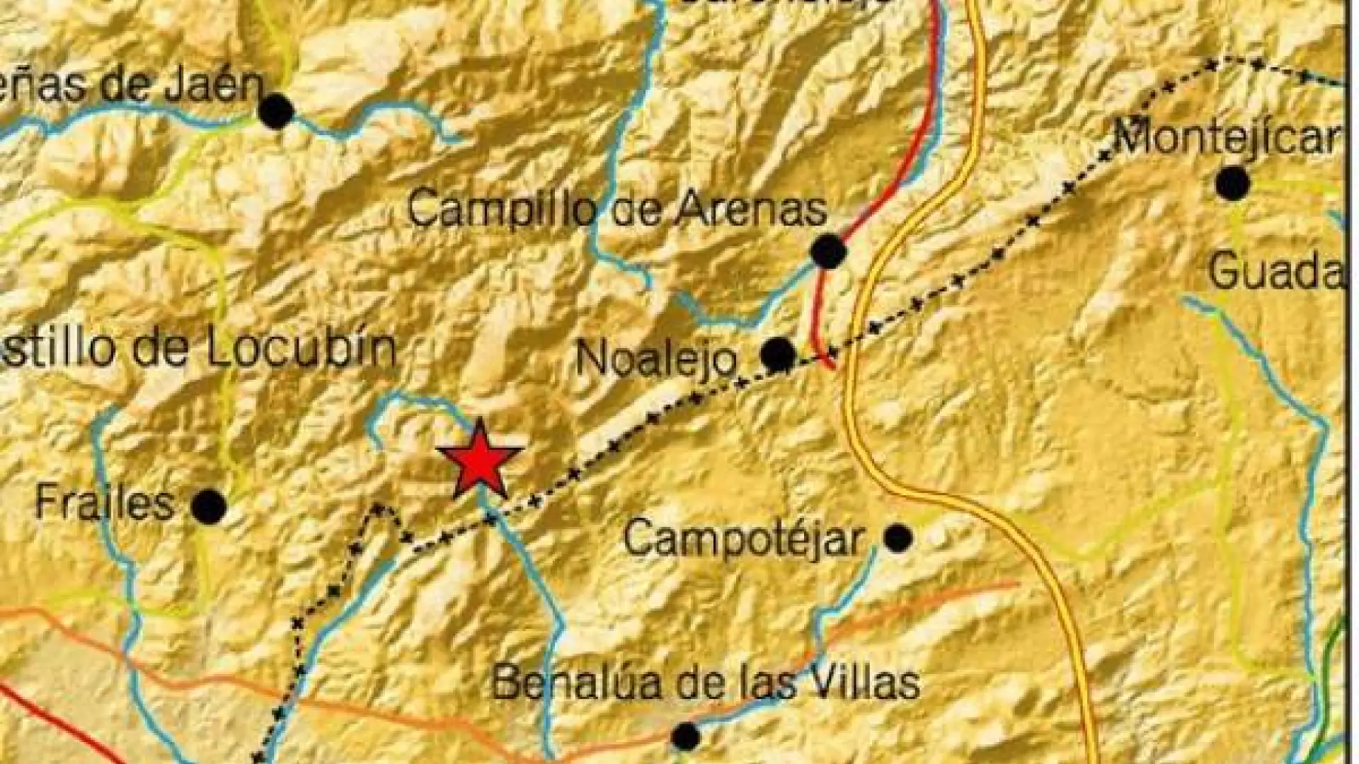 un terremoto de 35 grados en la escala richter sacude las provincias de granada y jaen