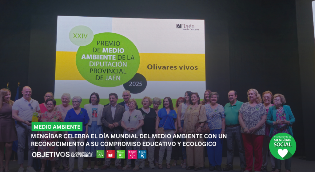 MENGÍBAR EN LOS XXIV PREMIOS DE MEDIO AMBIENTE DE DIPUTACIÓN