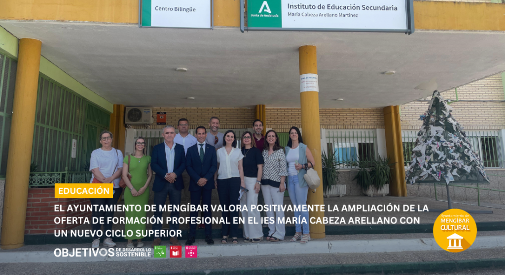 El Ayuntamiento de Mengíbar valora la ampliación de la oferta educativa