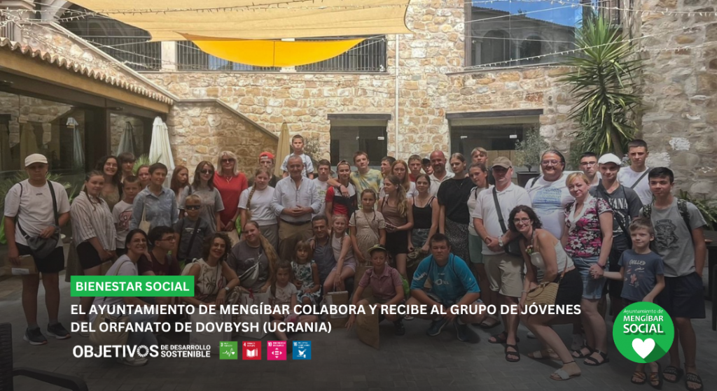 Mengíbar da la bienvenida a los niños y niñas del orfanato de Dovbysh (Ucrania) Mengíbar da la bienvenida a los niños y niñas del orfanato de Dovbysh (Ucrania)