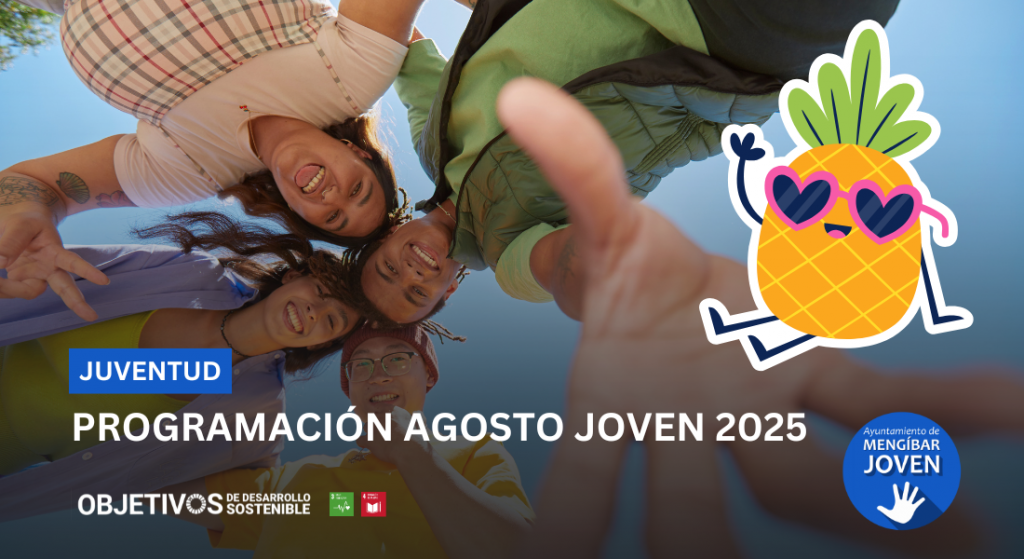 PROGRAMACIÓN AGOSTO JOVEN 2025