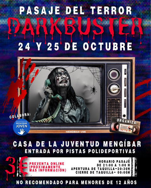 CARTEL PASAJE DEL TERROR